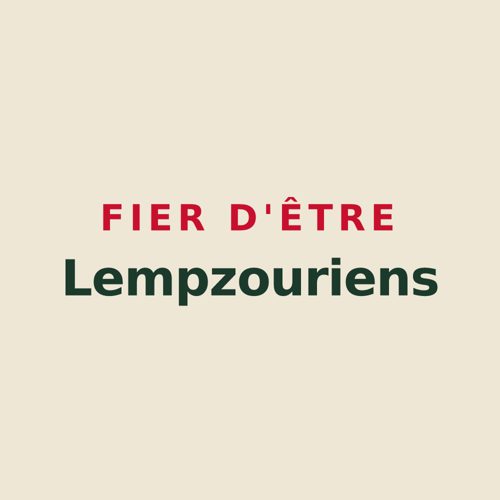 Tote bag « Fier d'être Lempzouriens » — design pour Lempzours