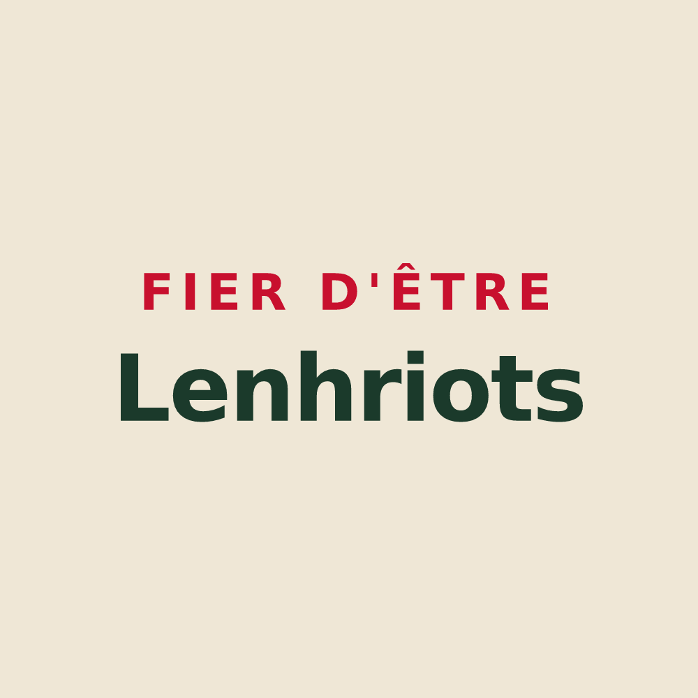 Tote bag « Fier d'être Lenhriots » — design pour Lenharrée