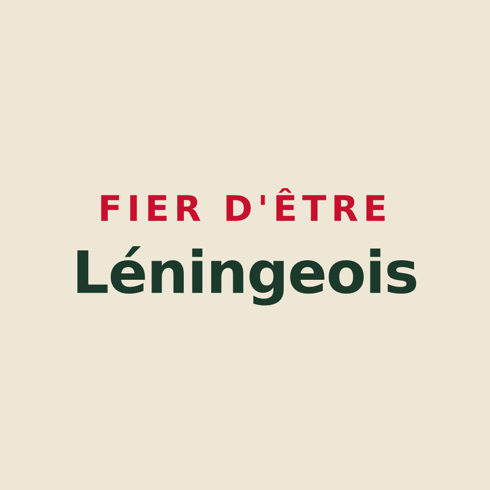 Tote bag « Fier d'être Léningeois » — design pour Léning
