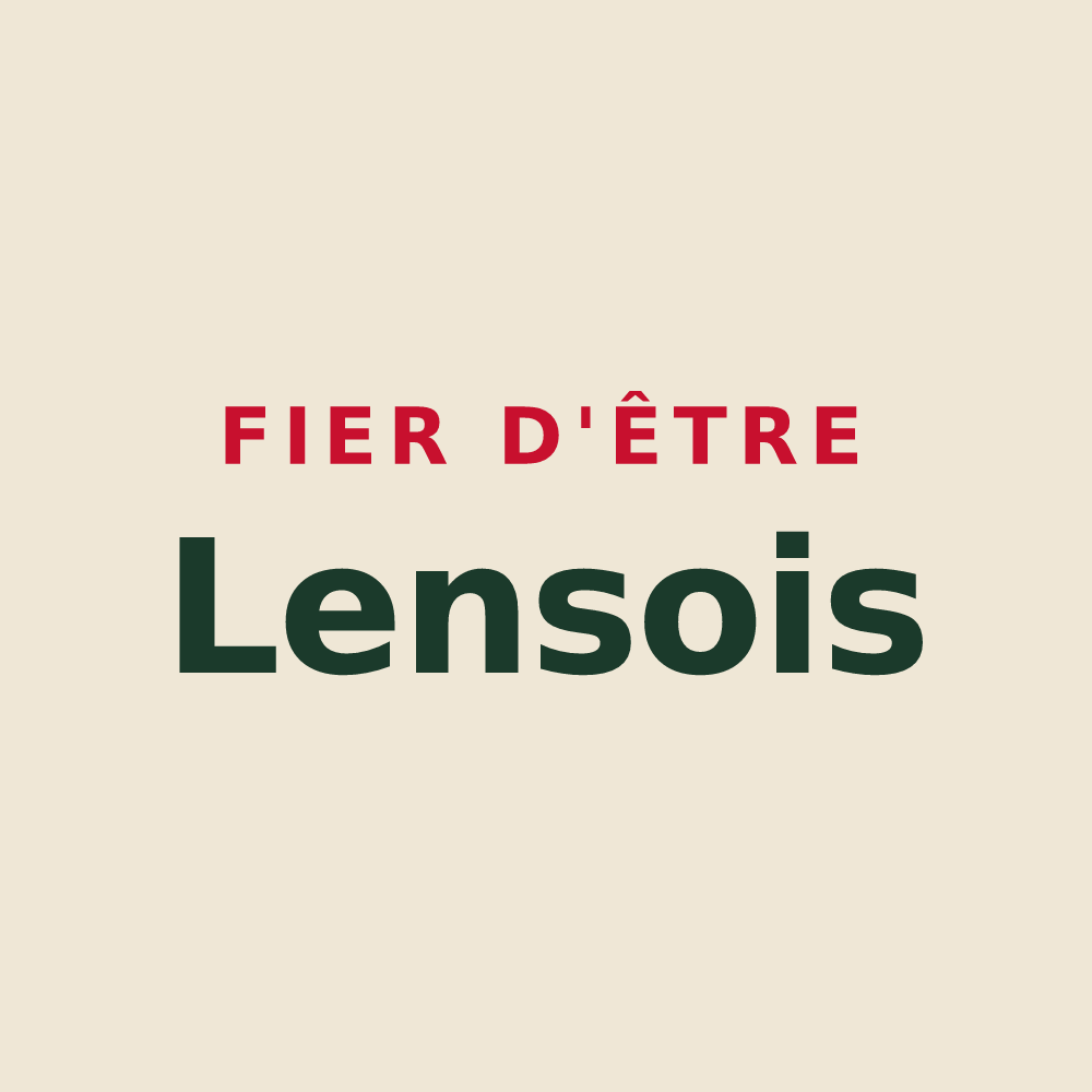 Tote bag « Fier d'être Lensois » — design pour Lens