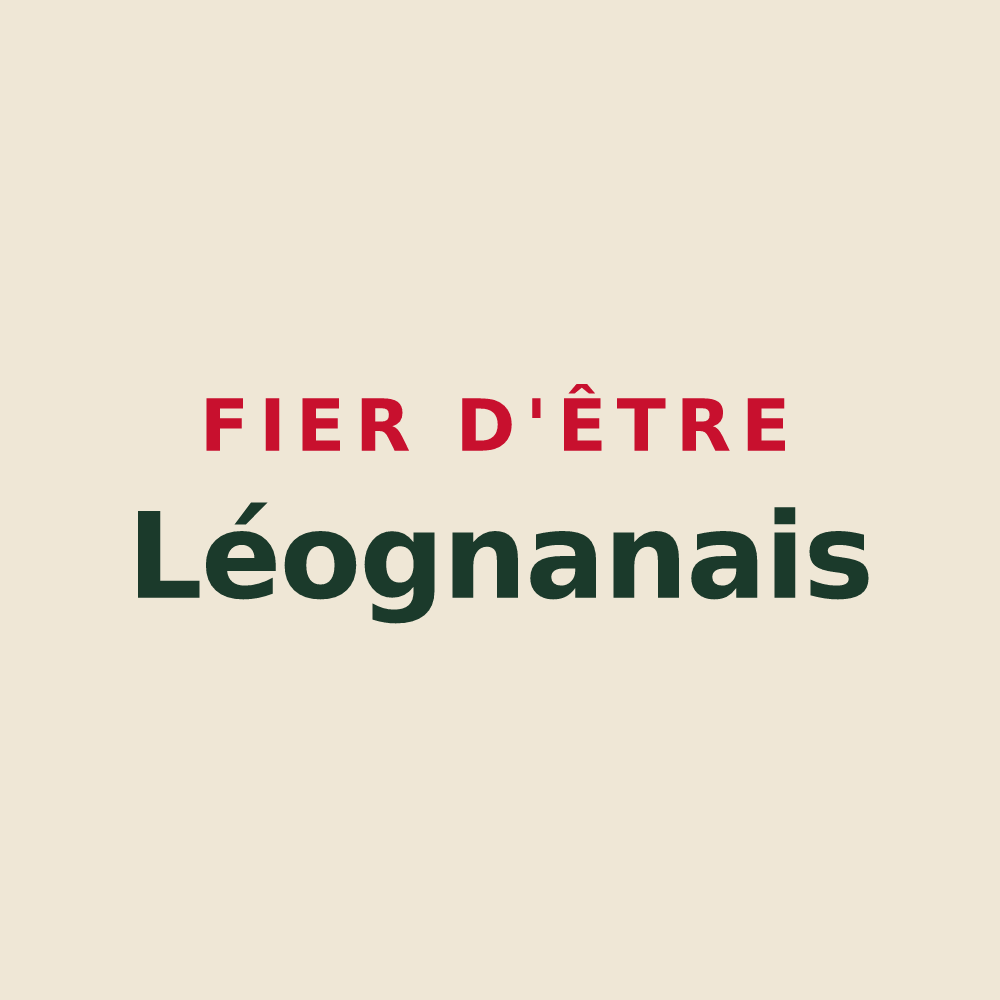 Tote bag « Fier d'être Léognanais » — design pour Léognan