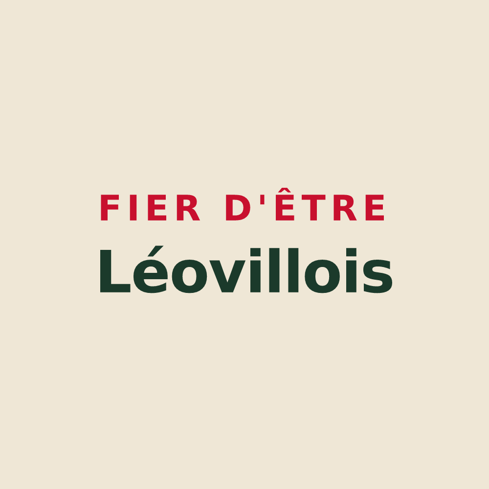 Tote bag « Fier d'être Léovillois » — design pour Léoville