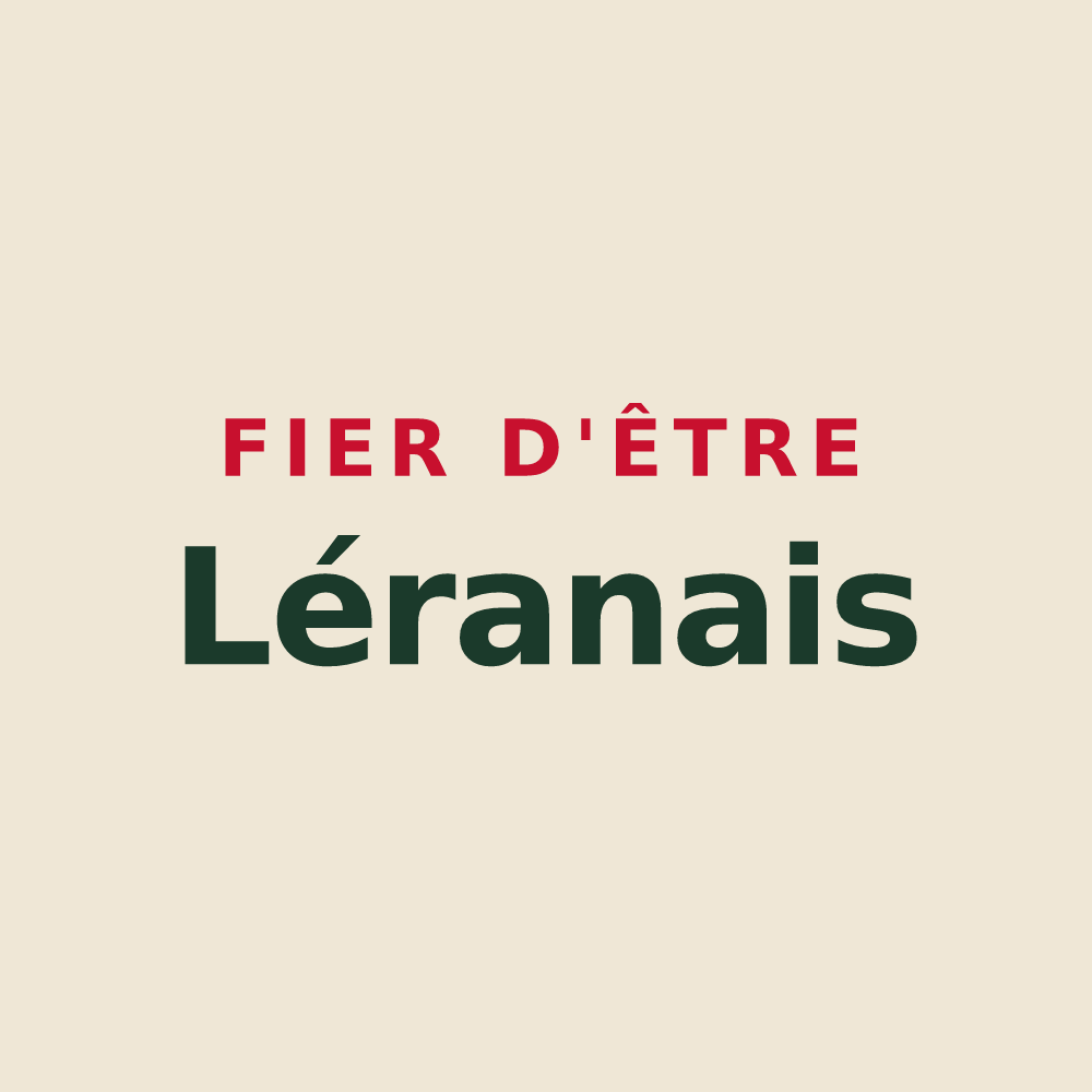 Tote bag « Fier d'être Léranais » — design pour Léran