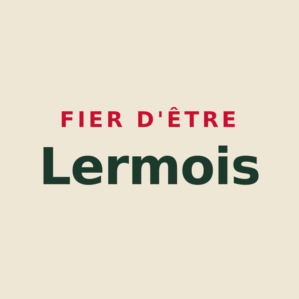 Tote bag « Fier d'être Lermois » — design pour Lerm-et-Musset