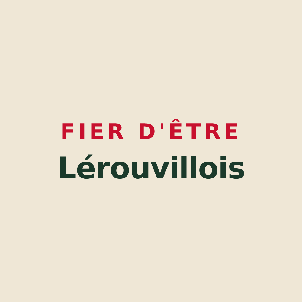 Tote bag « Fier d'être Lérouvillois » — design pour Lérouville