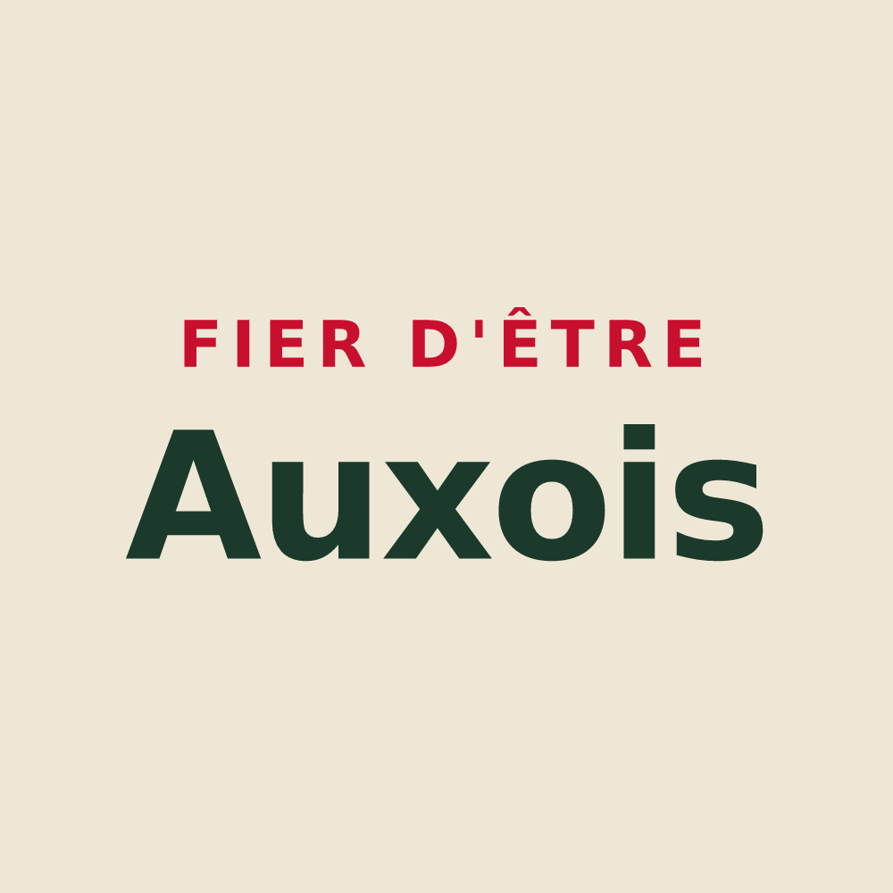 Tote bag « Fier d'être Auxois » — design pour Les Auxons