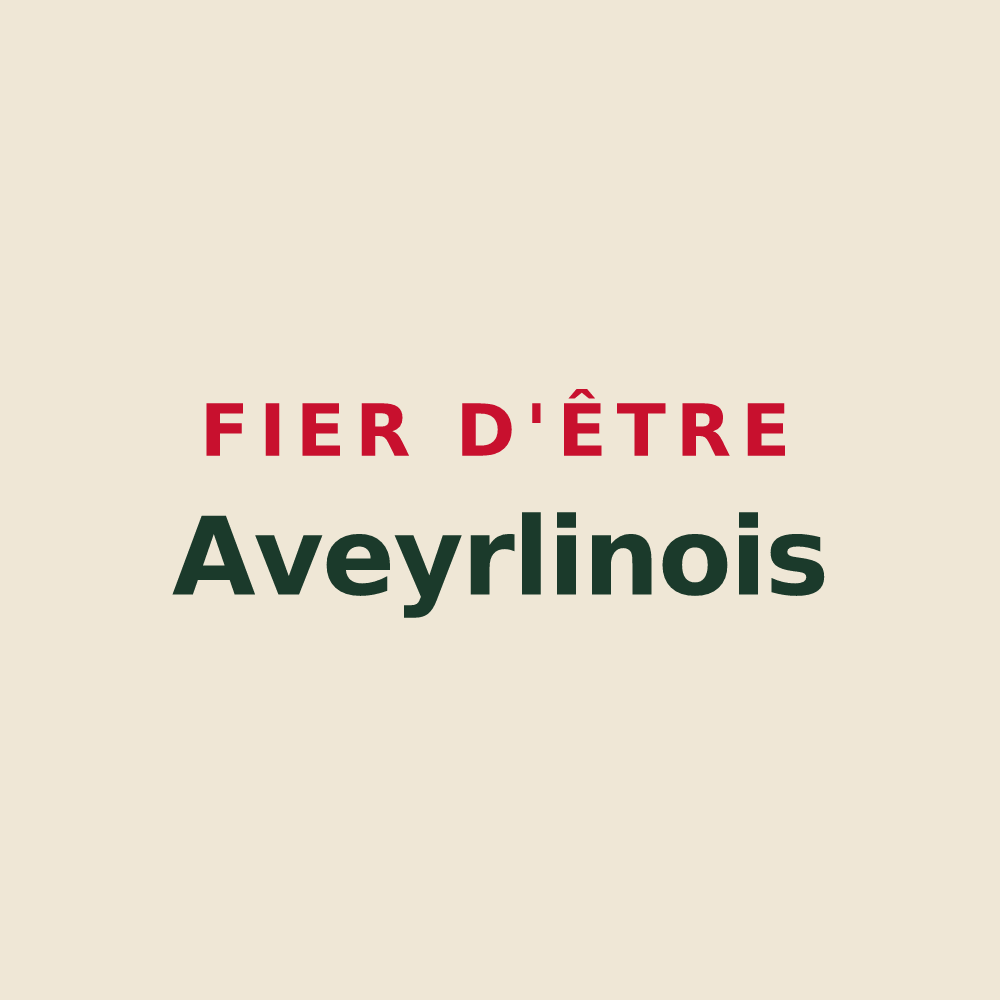 Tote bag « Fier d'être Aveyrlinois » — design pour Les Avenières Veyrins-Thuellin
