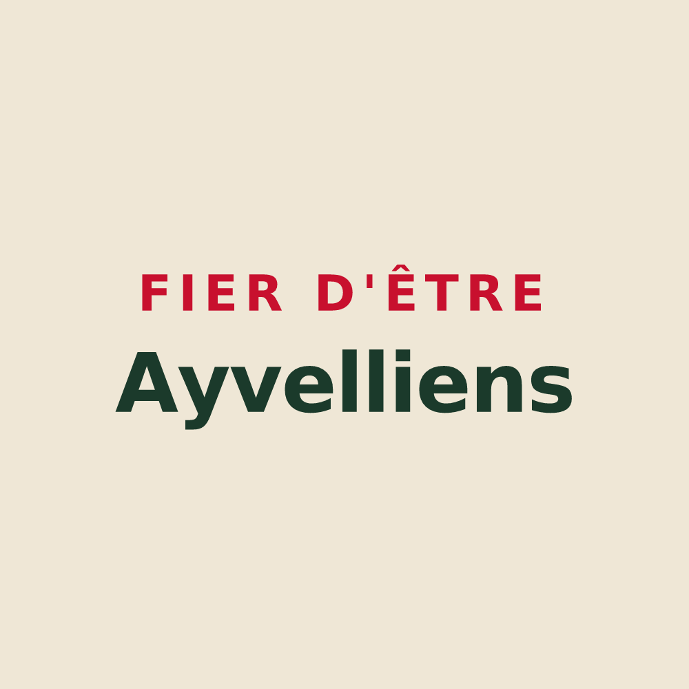 Tote bag « Fier d'être Ayvelliens » — design pour Les Ayvelles