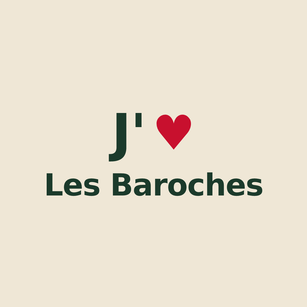 Tote bag personnalisé Les Baroches — design J'aime Les Baroches