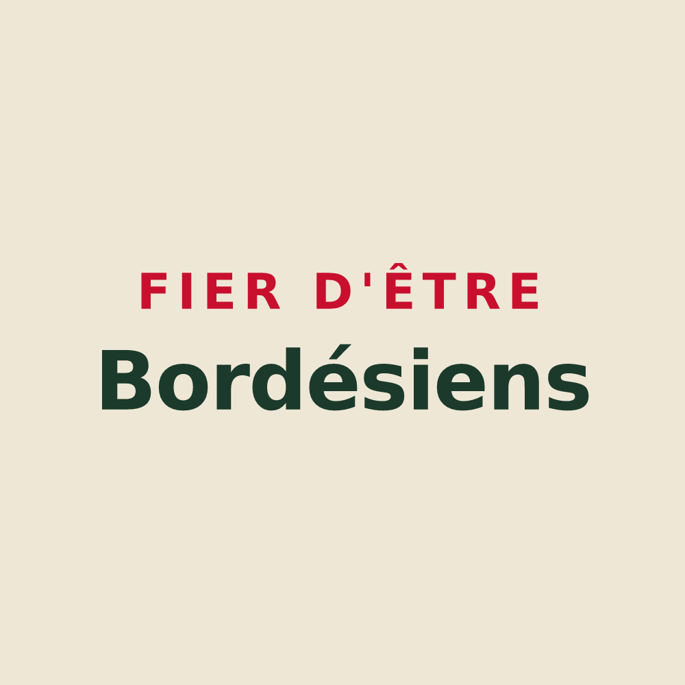 Tote bag « Fier d'être Bordésiens » — design pour Les Bordes-sur-Arize