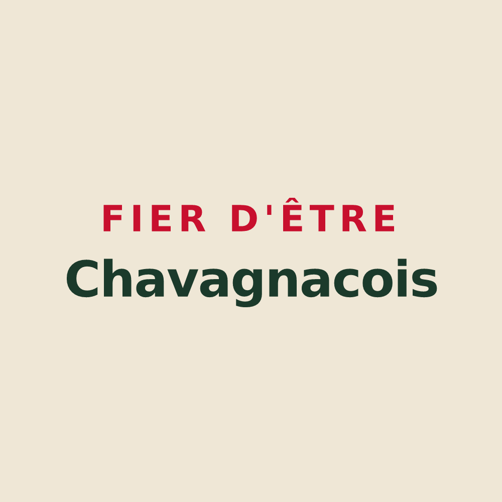 Tote bag « Fier d'être Chavagnacois » — design pour Les Coteaux Périgourdins