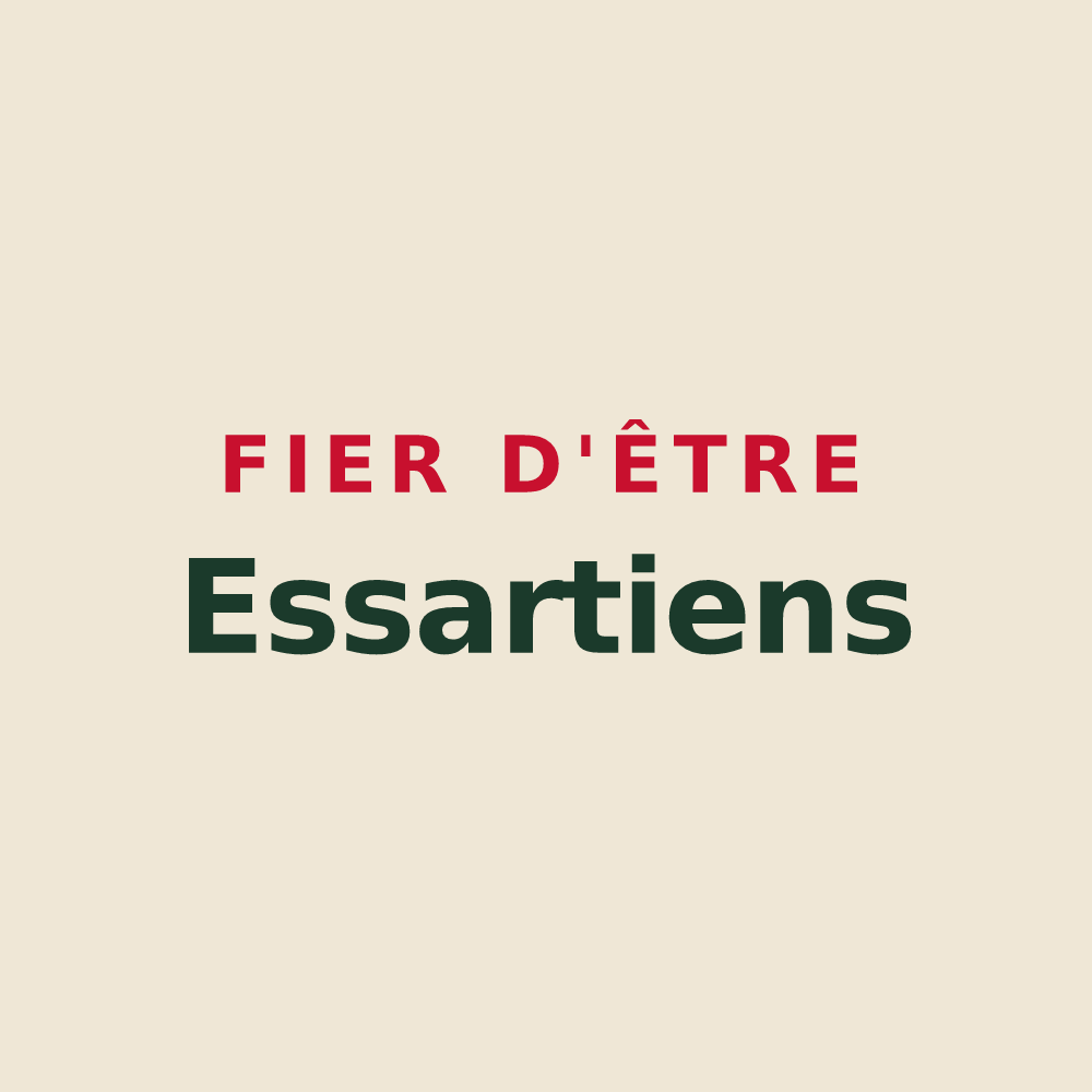 Tote bag « Fier d'être Essartiens » — design pour Les Essarts