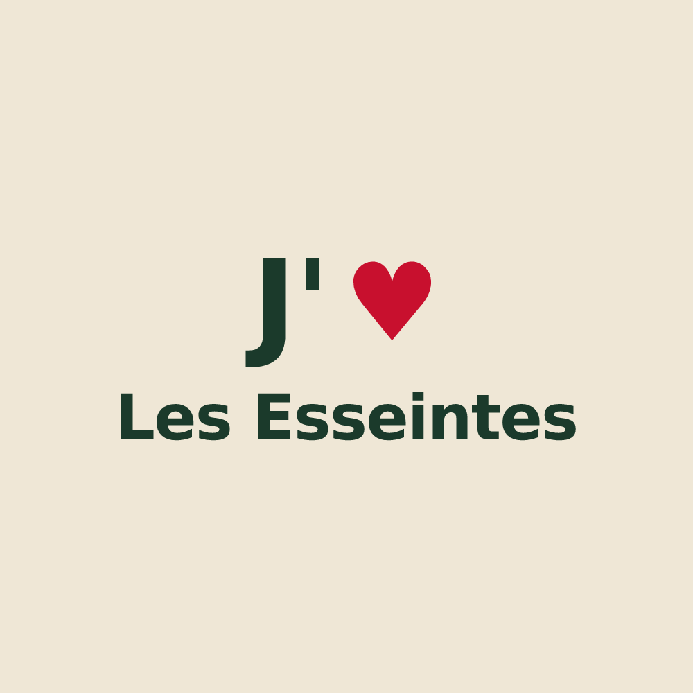 Tote bag personnalisé Les Esseintes — design J'aime Les Esseintes