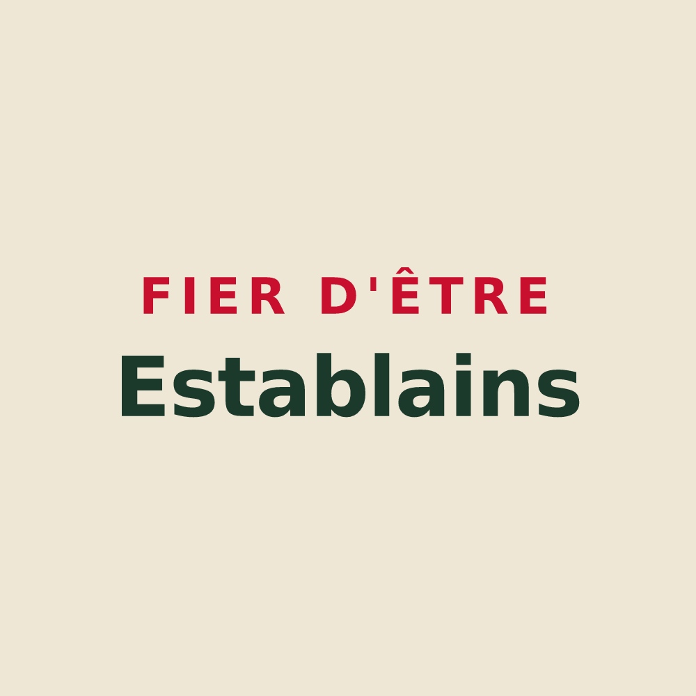 Tote bag « Fier d'être Establains » — design pour Les Estables