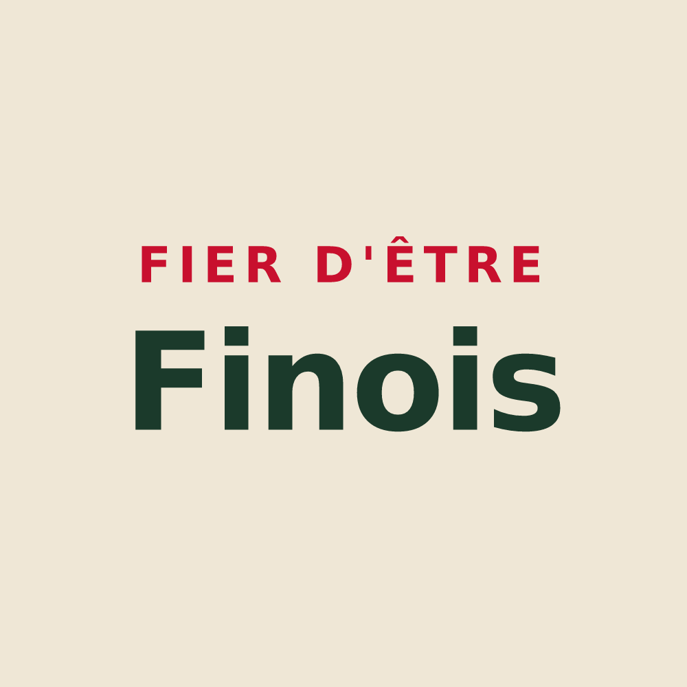 Tote bag « Fier d'être Finois » — design pour Les Fins