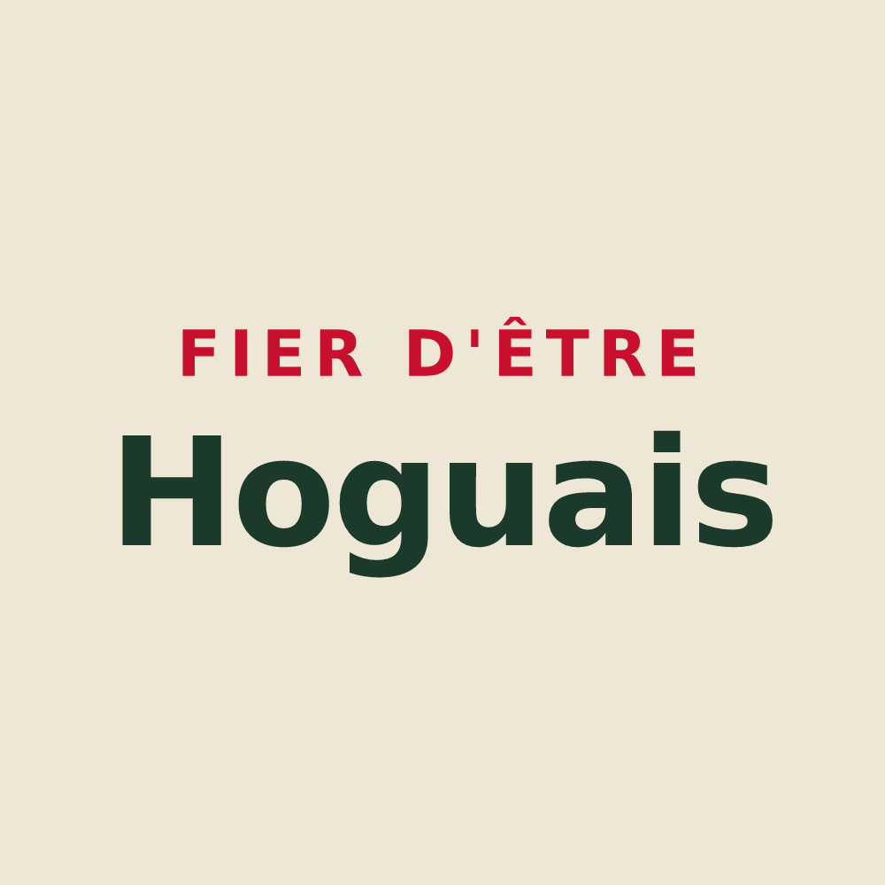 Tote bag « Fier d'être Hoguais » — design pour Les Hogues