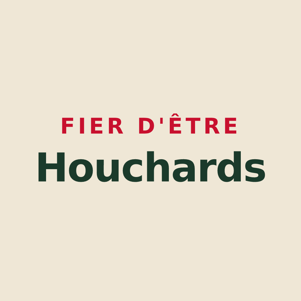 Tote bag « Fier d'être Houchards » — design pour Les Houches