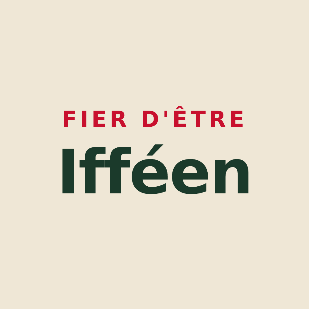 Tote bag « Fier d'être Ifféen » — design pour Les Iffs