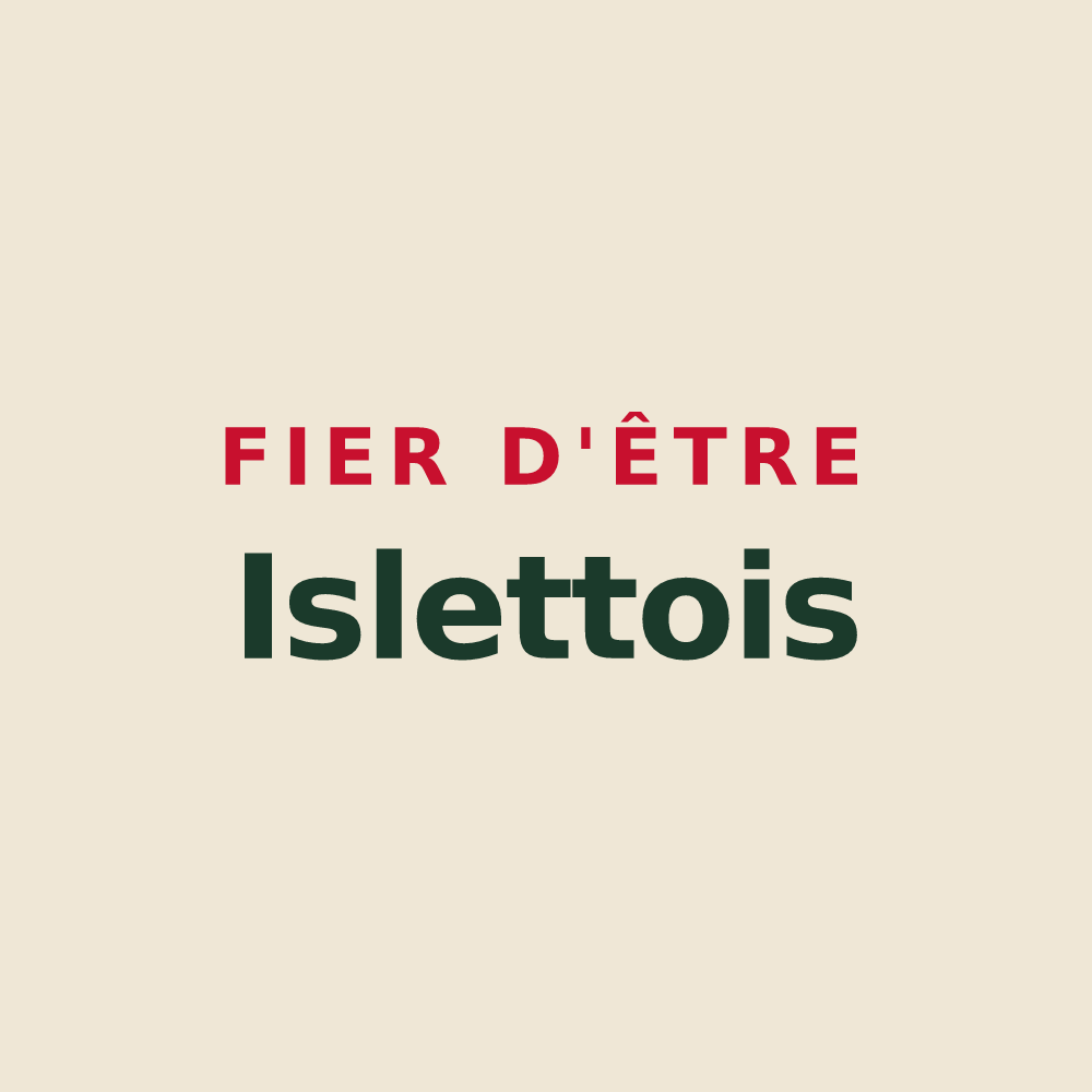 Tote bag « Fier d'être Islettois » — design pour Les Islettes