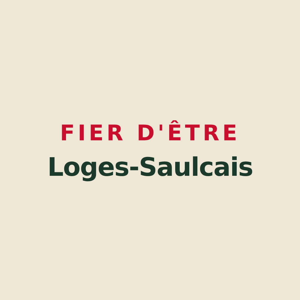 Tote bag « Fier d'être Loges-Saulcais » — design pour Les Loges-Saulces