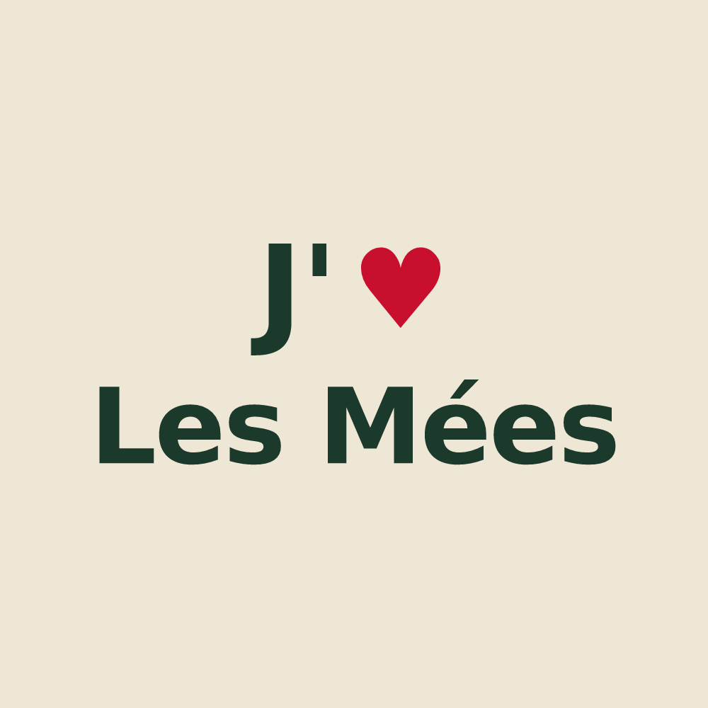 Tote bag personnalisé Les Mées — design J'aime Les Mées