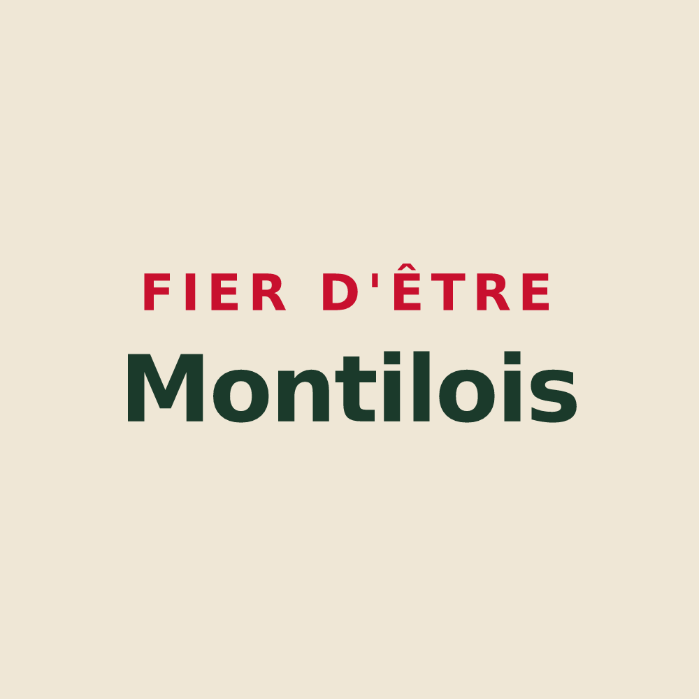 Tote bag « Fier d'être Montilois » — design pour Les Montils