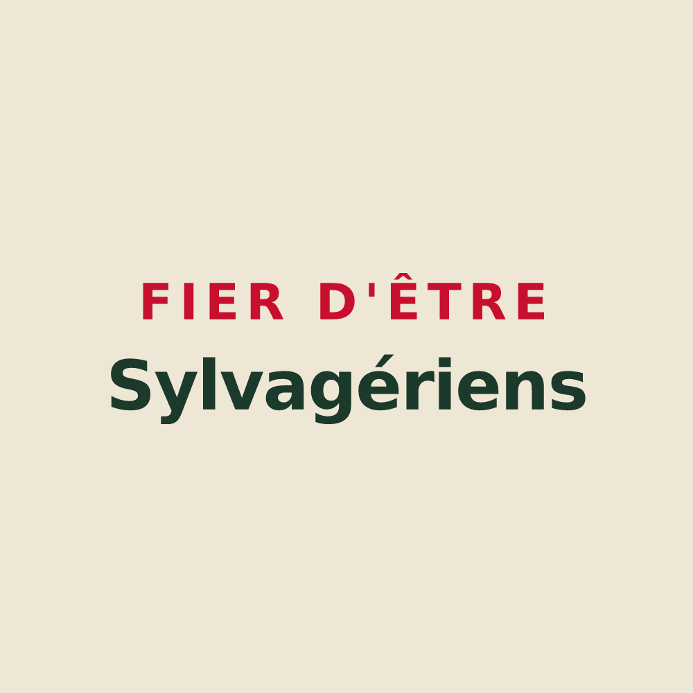 Tote bag « Fier d'être Sylvagériens » — design pour Les Monts d'Andaine