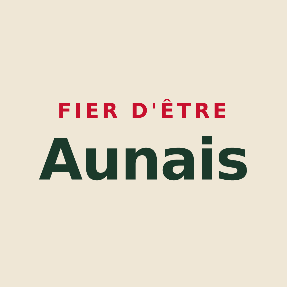 Tote bag « Fier d'être Aunais » — design pour Les Monts d'Aunay