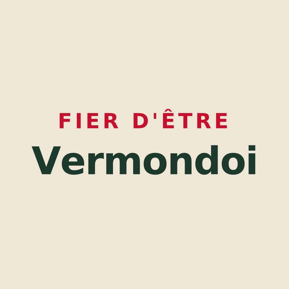 Tote bag « Fier d'être Vermondoi » — design pour Les Monts-Verts
