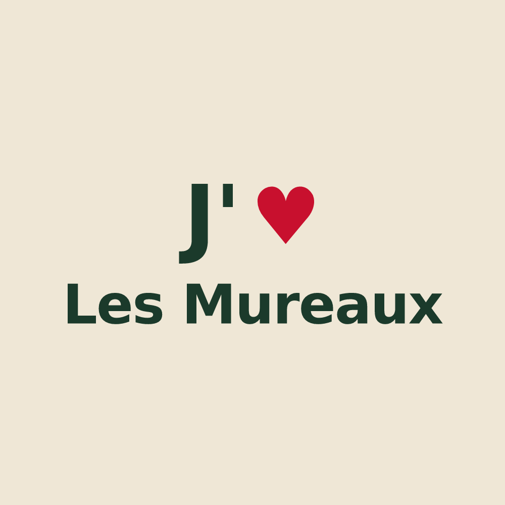 Tote bag personnalisé Les Mureaux — design J'aime Les Mureaux