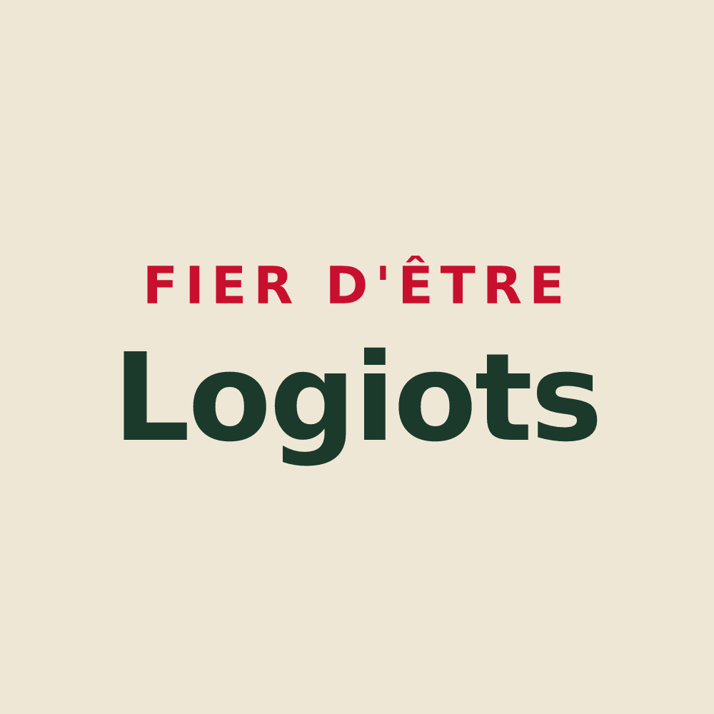 Tote bag « Fier d'être Logiots » — design pour Les Petites-Loges