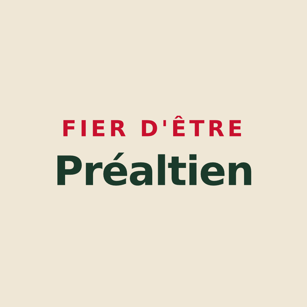 Tote bag « Fier d'être Préaltien » — design pour Les Préaux