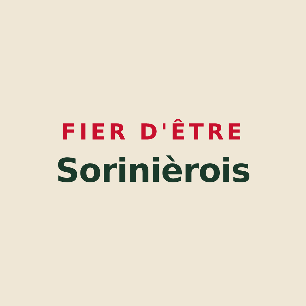 Tote bag « Fier d'être Sorinièrois » — design pour Les Sorinières