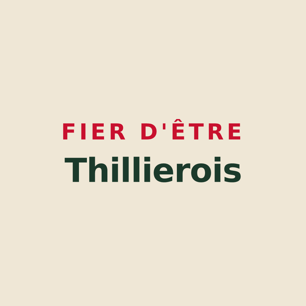 Tote bag « Fier d'être Thillierois » — design pour Les Thilliers-en-Vexin