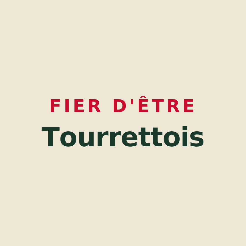 Tote bag « Fier d'être Tourrettois » — design pour Les Tourrettes