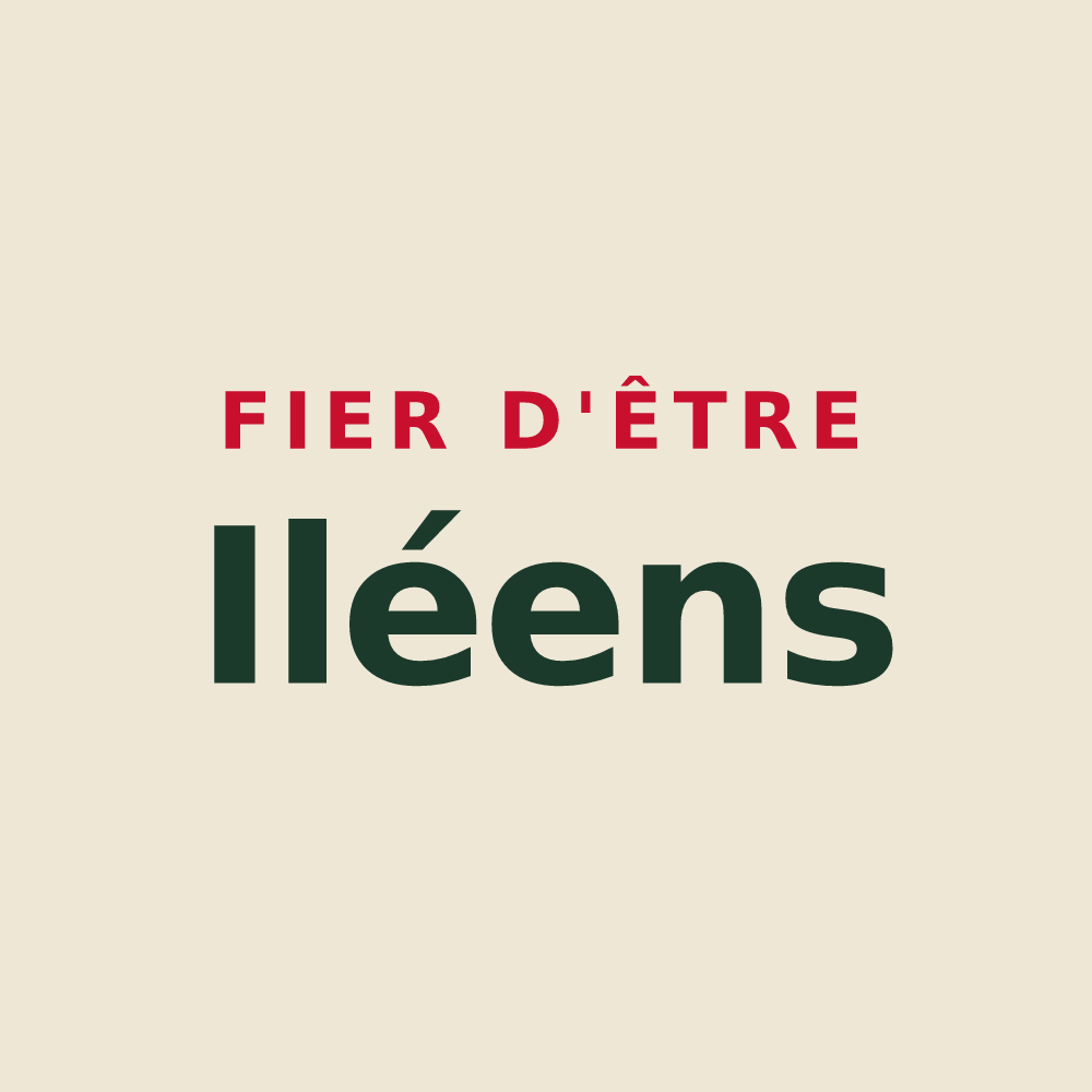 Tote bag « Fier d'être Iléens » — design pour Les Trois-Îlets