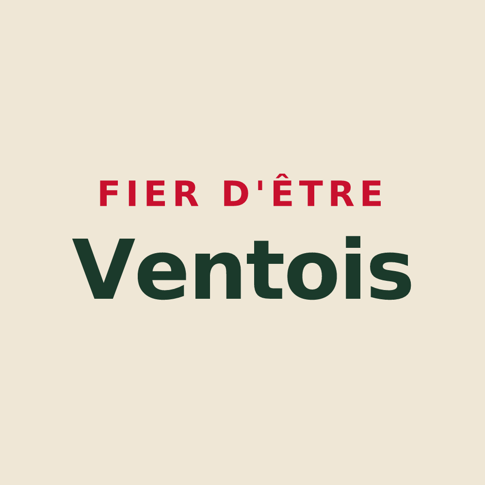 Tote bag « Fier d'être Ventois » — design pour Les Ventes