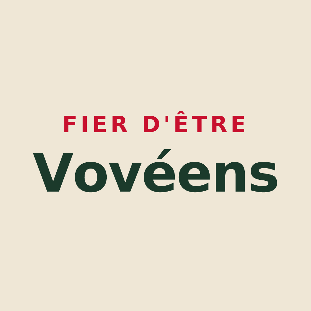 Tote bag « Fier d'être Vovéens » — design pour Les Villages Vovéens