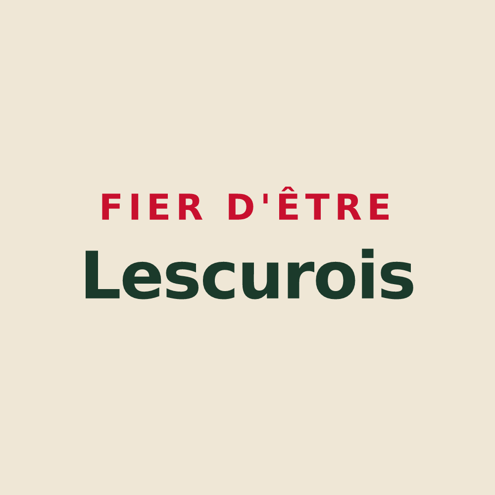 Tote bag « Fier d'être Lescurois » — design pour Lescure-Jaoul