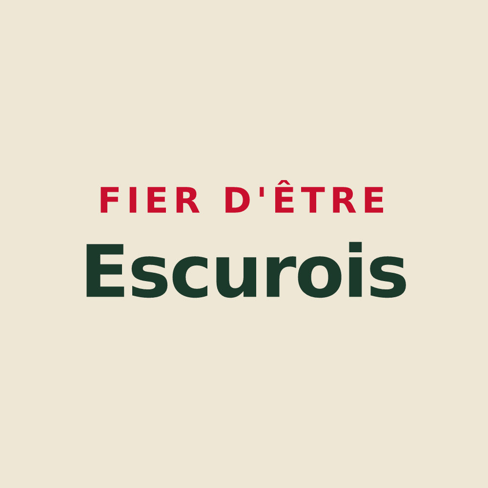 Tote bag « Fier d'être Escurois » — design pour Lescure