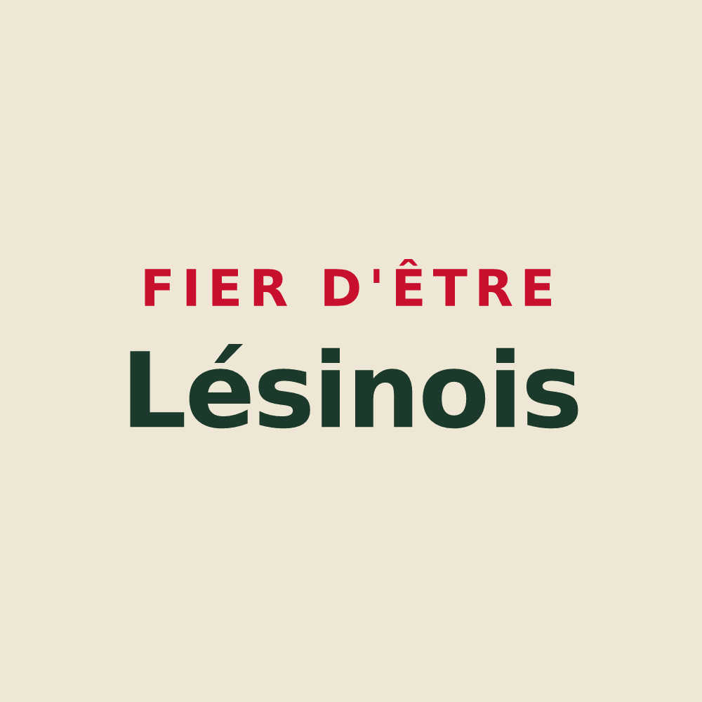 Tote bag « Fier d'être Lésinois » — design pour Lésigny
