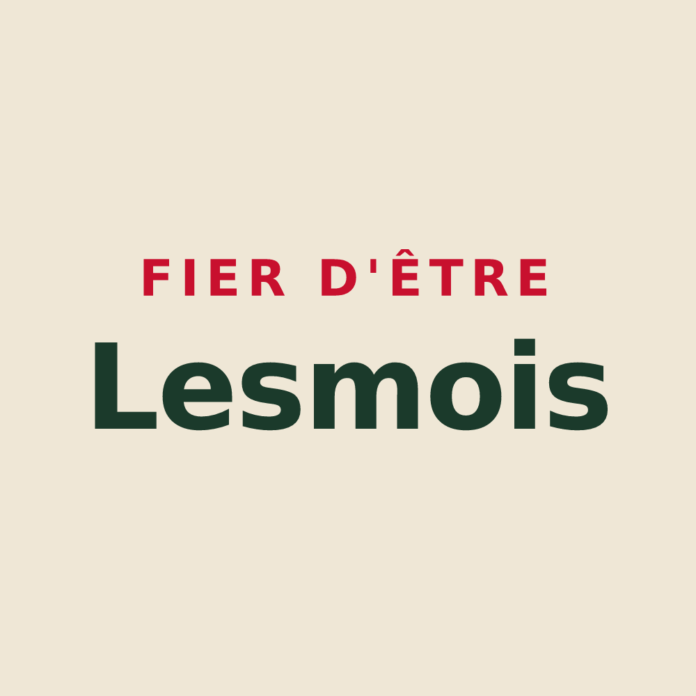 Tote bag « Fier d'être Lesmois » — design pour Lesme