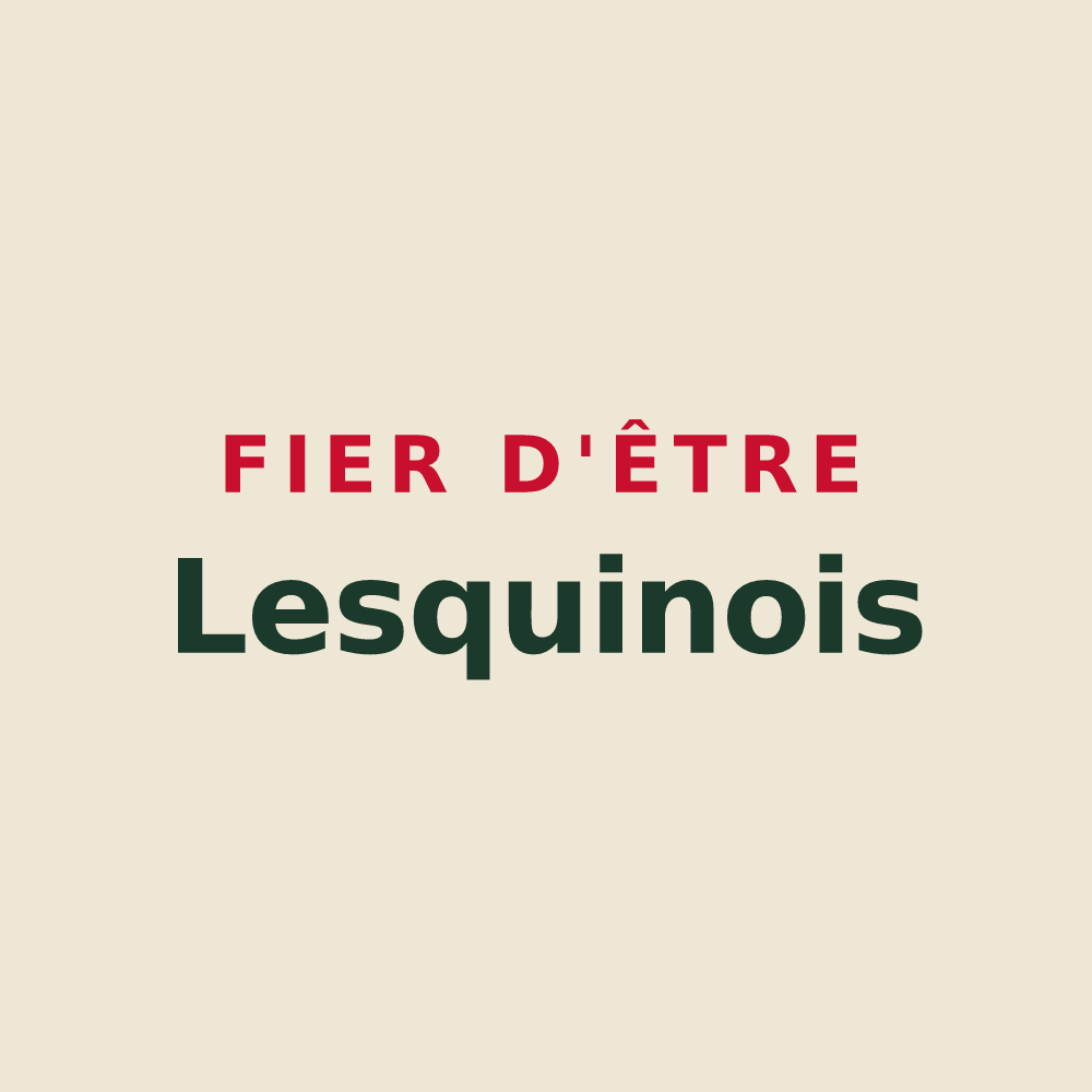 Tote bag « Fier d'être Lesquinois » — design pour Lesquin