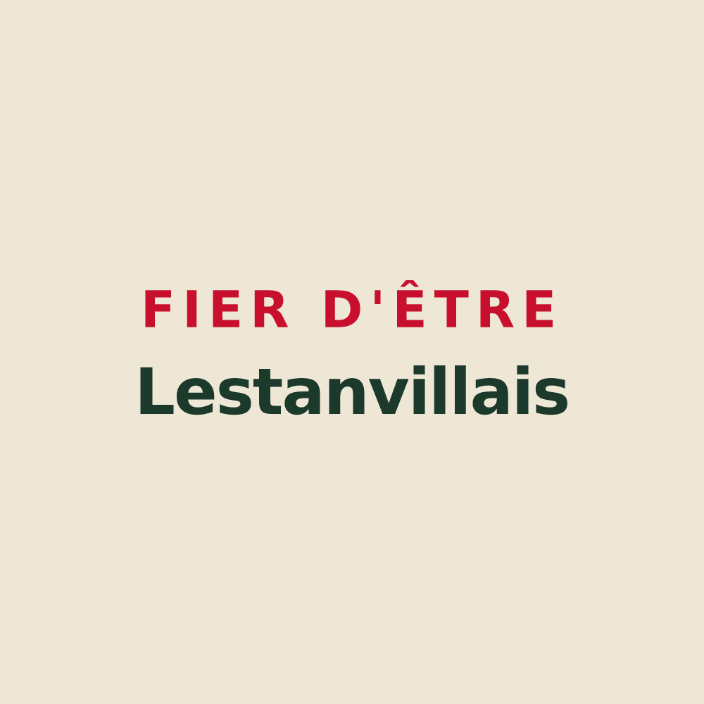 Tote bag « Fier d'être Lestanvillais » — design pour Lestanville