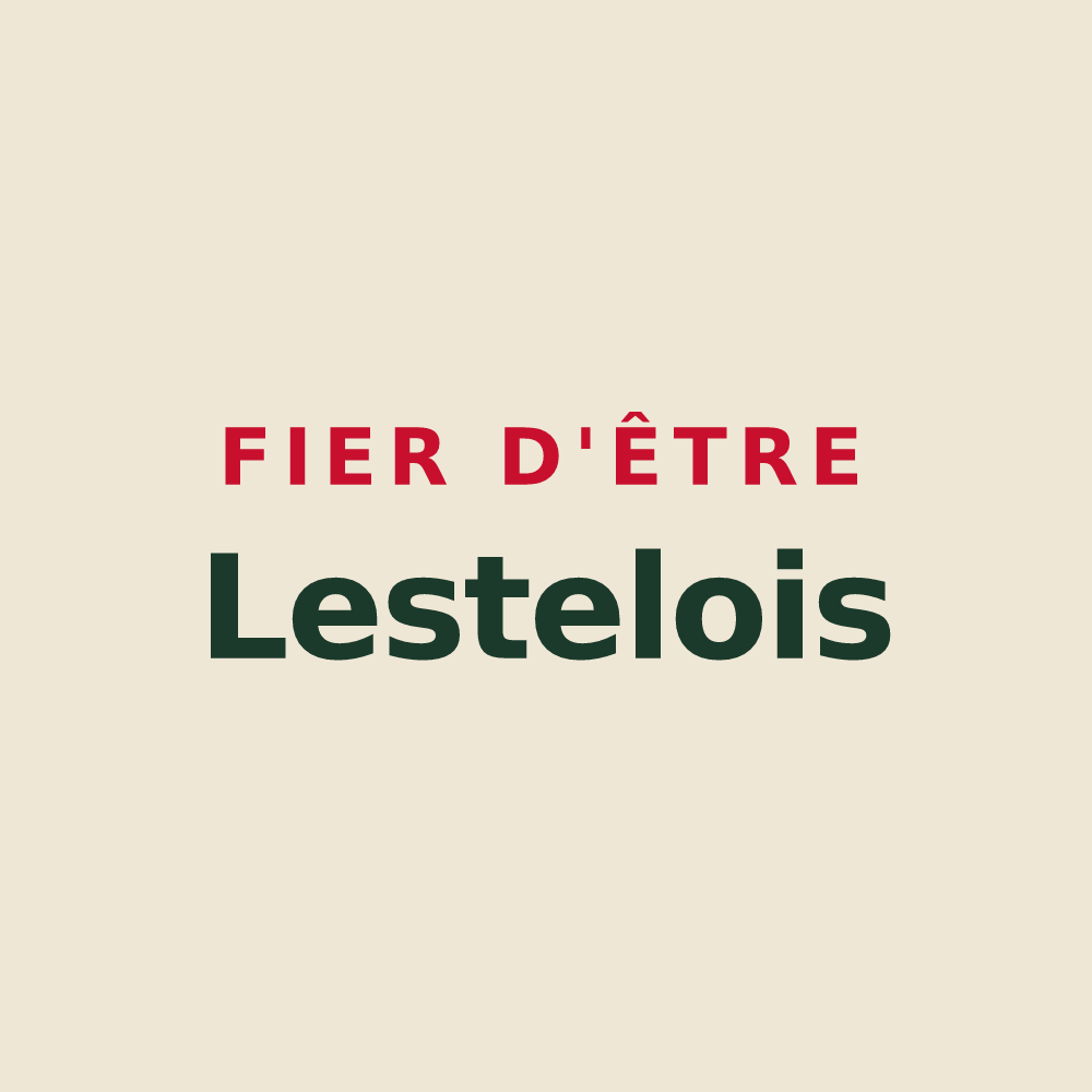 Tote bag « Fier d'être Lestelois » — design pour Lestelle-de-Saint-Martory