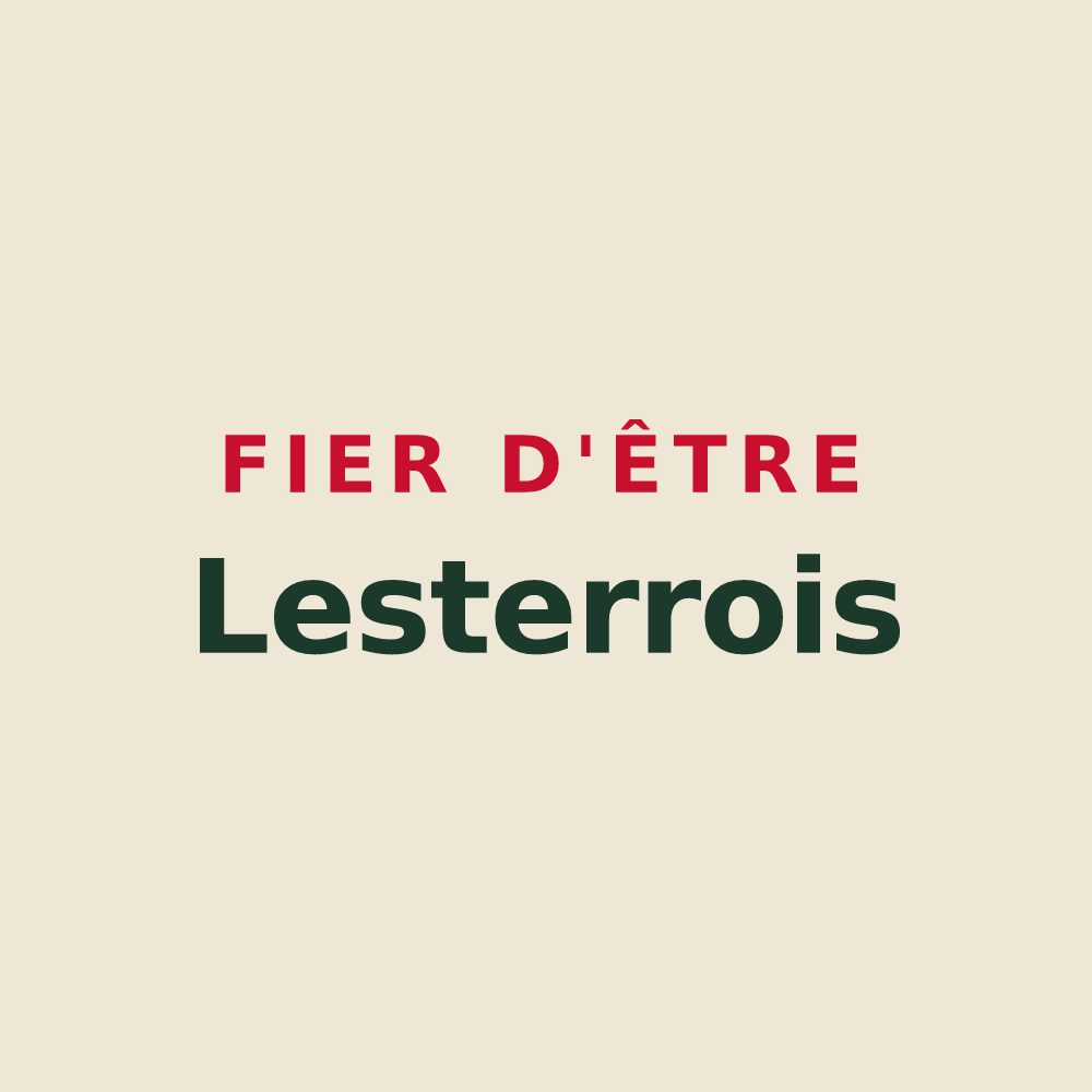 Tote bag « Fier d'être Lesterrois » — design pour Lesterps
