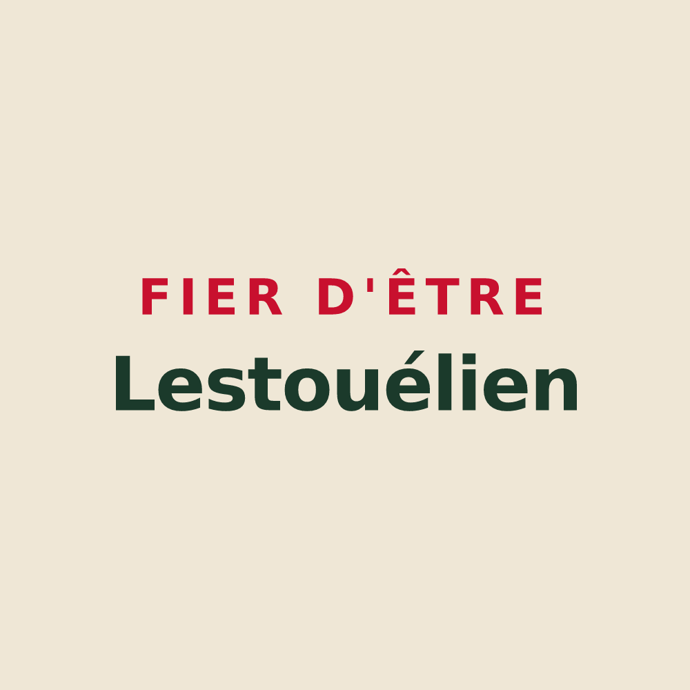 Tote bag « Fier d'être Lestouélien » — design pour Lestrade-et-Thouels