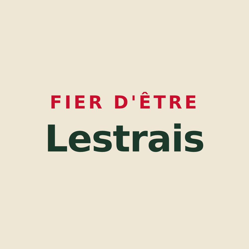 Tote bag « Fier d'être Lestrais » — design pour Lestre