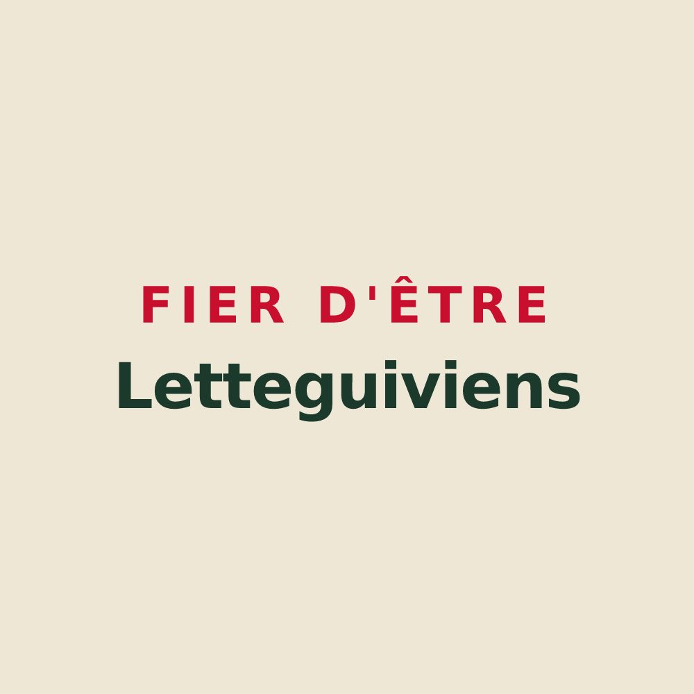 Tote bag « Fier d'être Letteguiviens » — design pour Letteguives