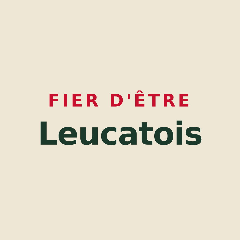 Tote bag « Fier d'être Leucatois » — design pour Leucate